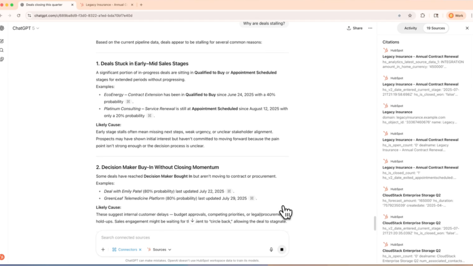 Deep Research Screenshot